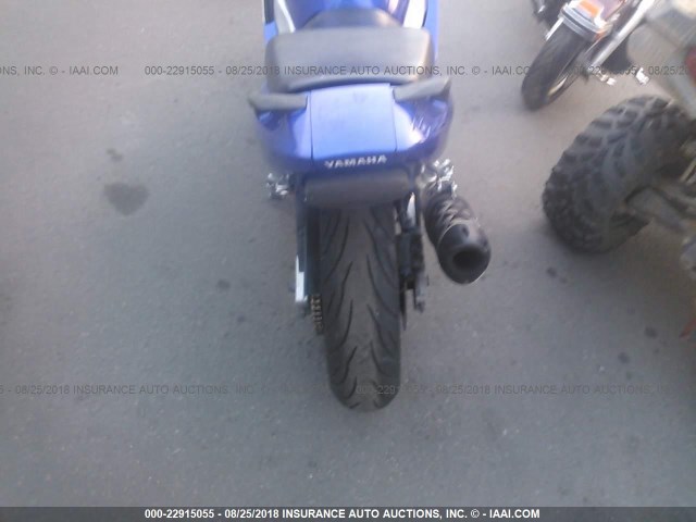 JYA5AHE023A041038 - 2003 YAMAHA YZF600 R BLUE photo 6