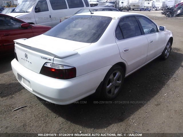 19UUA56913A033865 - 2003 ACURA 3.2TL TYPE-S WHITE photo 4