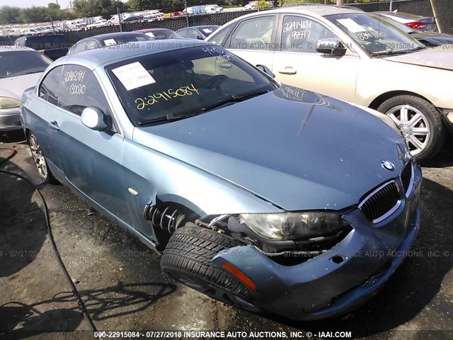 WBAWR33598P151752 - 2008 BMW 328 I SULEV Light Blue photo 1