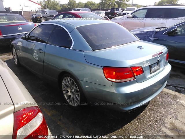 WBAWR33598P151752 - 2008 BMW 328 I SULEV Light Blue photo 3