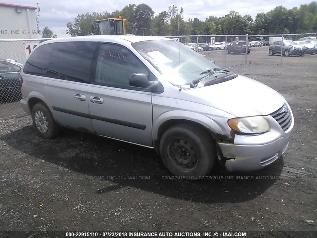 1C4GP45R05B284010 - 2005 CHRYSLER TOWN & COUNTRY  SILVER photo 1