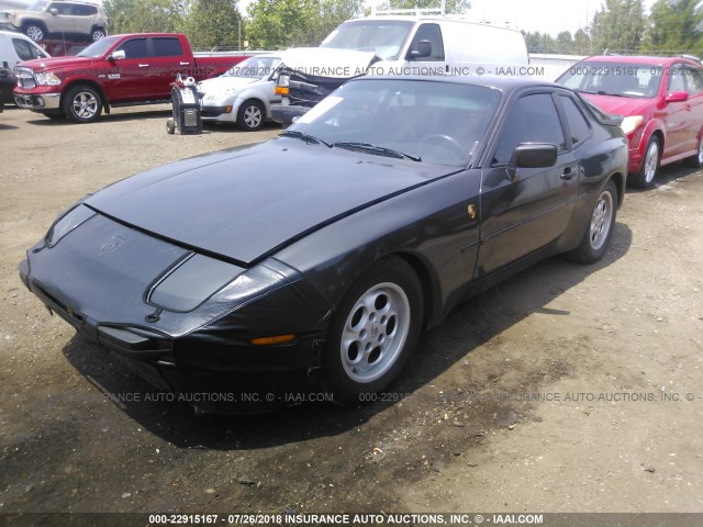 WP0AA0946GN460218 - 1986 PORSCHE 944 GRAY photo 2