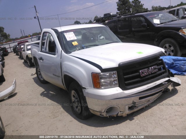 1GTN1TEA8BZ169557 - 2011 GMC SIERRA C1500 WHITE photo 1