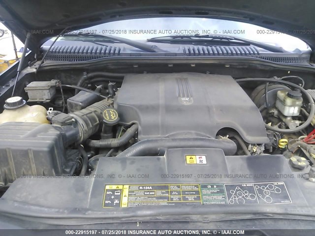 1FMDU65W23ZA20073 - 2003 FORD EXPLORER LIMITED 黑色 照片 10