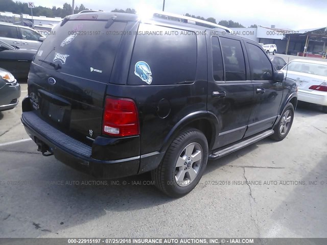 1FMDU65W23ZA20073 - 2003 FORD EXPLORER LIMITED 黑色 照片 4