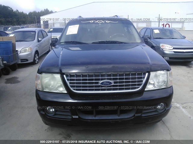 1FMDU65W23ZA20073 - 2003 FORD EXPLORER LIMITED BLACK photo 6