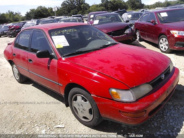 1NXAE09B1SZ271117 - 1995 TOYOTA COROLLA LE/DX RED photo 1