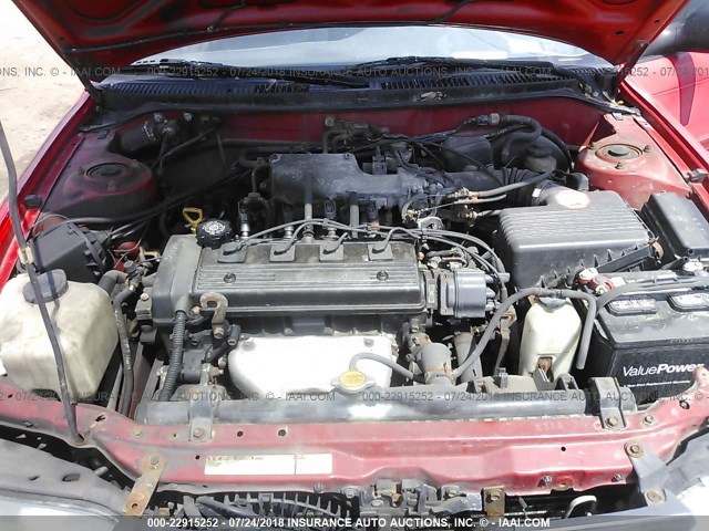 1NXAE09B1SZ271117 - 1995 TOYOTA COROLLA LE/DX RED photo 10