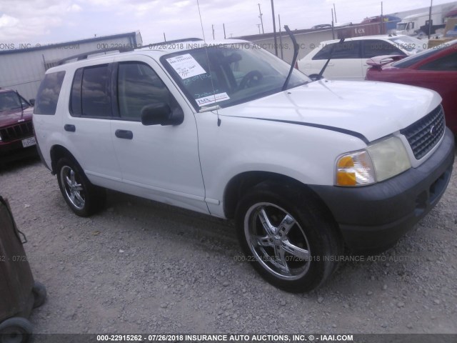 1FMZU62KX3ZB00440 - 2003 FORD EXPLORER XLS/XLS SPORT WHITE photo 1