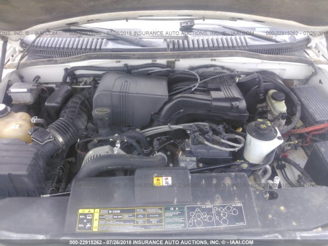 1FMZU62KX3ZB00440 - 2003 FORD EXPLORER XLS/XLS SPORT 白色 照片 10