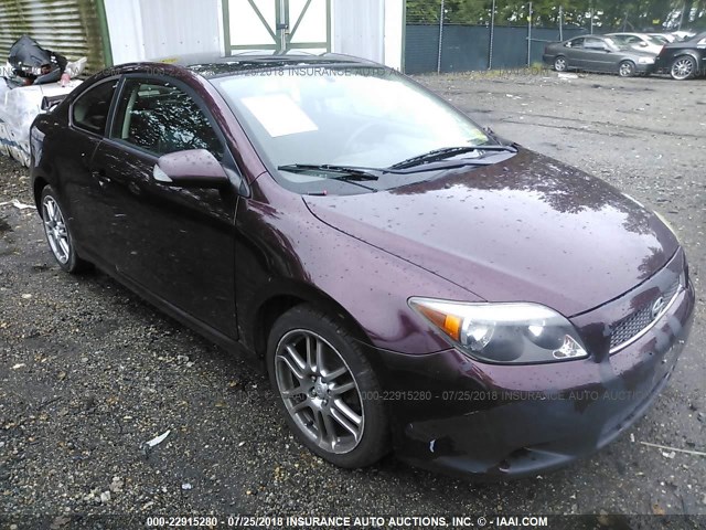 JTKDE177360099491 - 2006 TOYOTA SCION TC 勃艮第红 照片 1
