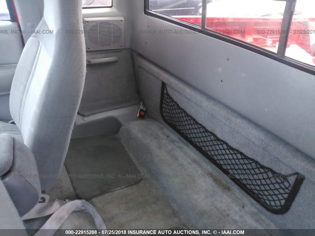 1FTCR14UXTPB04626 - 1996 FORD RANGER SUPER CAB RED photo 8