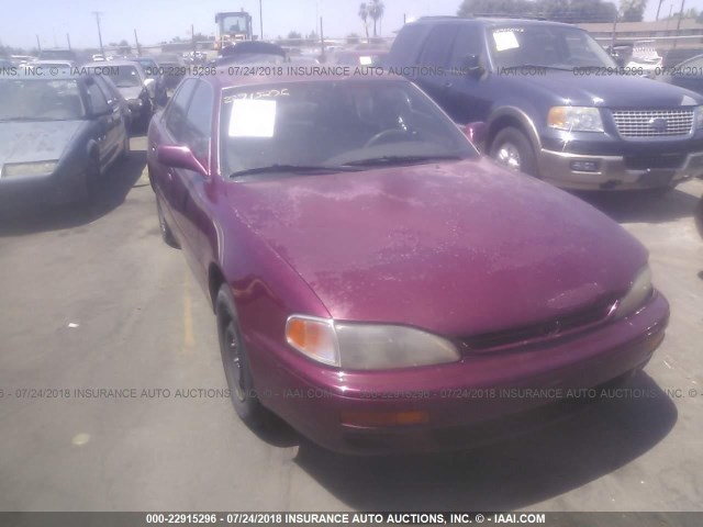JT2BG12K8T0360901 - 1996 TOYOTA CAMRY DX/LE/XLE ბურგუნდია ფოტო 1