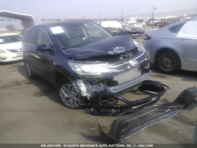 3CZRM3H58GG724273 - 2016 HONDA CR-V EX BLUE photo 1