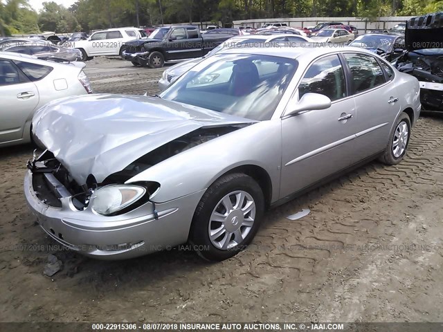 2G4WC582X71248884 - 2007 BUICK LACROSSE CX SILVER photo 2