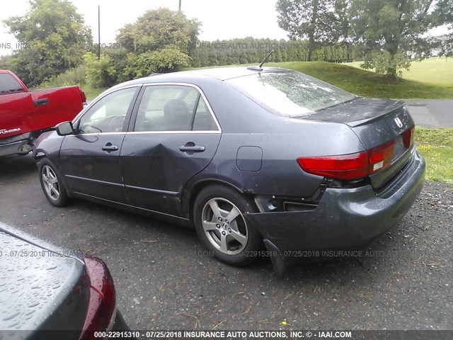 JHMCN36445C018628 - 2005 HONDA ACCORD HYBRID BLACK photo 3