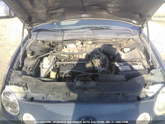 1FAFP52U8WG195483 - 1998 FORD TAURUS LX/SE GREEN photo 10