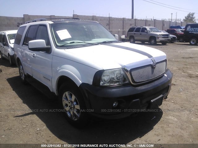 5LMFU27R83LJ42736 - 2003 LINCOLN NAVIGATOR WHITE photo 1