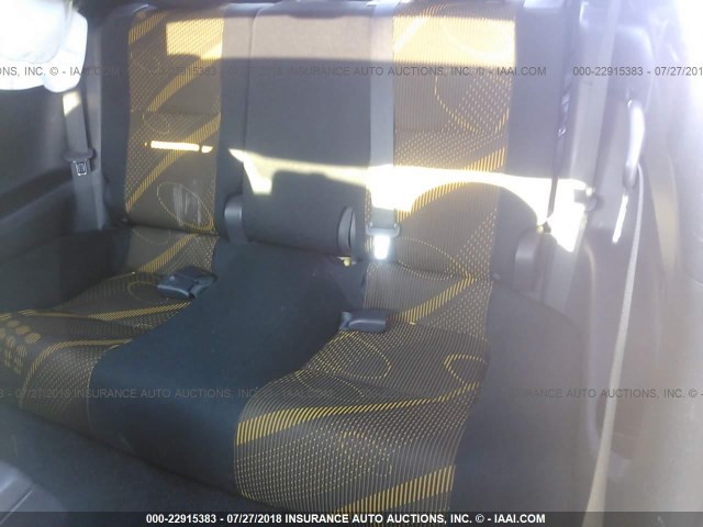 JTKJF5C74C3029196 - 2012 TOYOTA SCION TC ყვითელი ფოტო 8