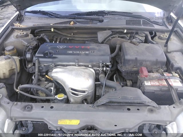 4T1BE32K62U536193 - 2002 TOYOTA CAMRY LE/XLE/SE 灰色 照片 10