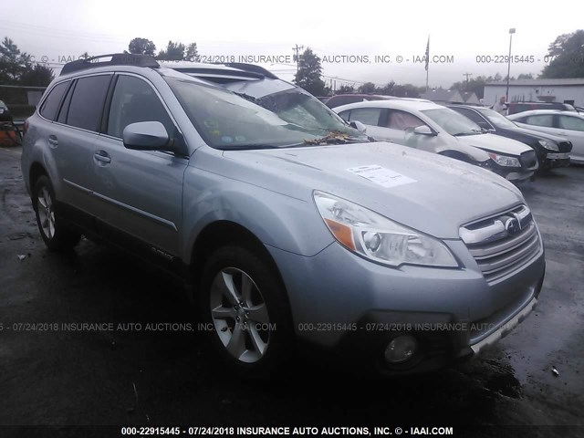 4S4BRBKC2D3206082 - 2013 SUBARU OUTBACK 2.5I LIMITED SILVER photo 1