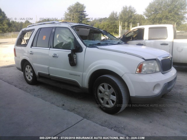 5LMFU27R63LJ05345 - 2003 LINCOLN NAVIGATOR 白色 照片 1