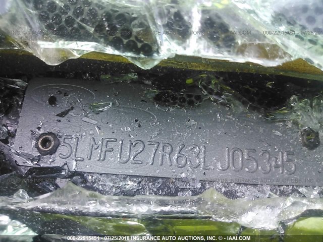 5LMFU27R63LJ05345 - 2003 LINCOLN NAVIGATOR 白色 照片 9