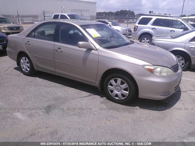 4T1BE32KX2U024811 - 2002 TOYOTA CAMRY LE/XLE/SE 金色 照片 1