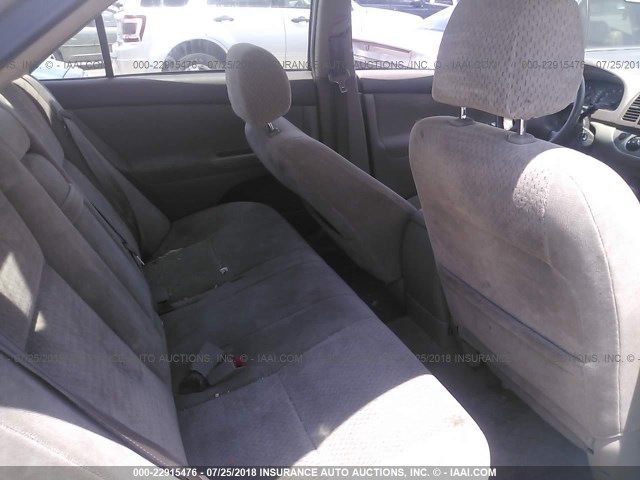 4T1BE32KX2U024811 - 2002 TOYOTA CAMRY LE/XLE/SE 金色 照片 8