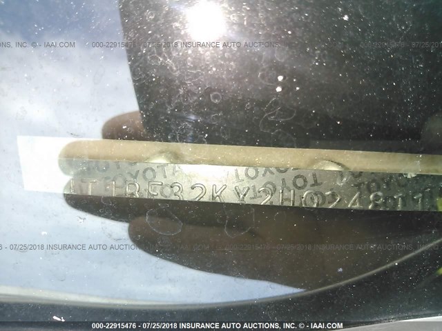 4T1BE32KX2U024811 - 2002 TOYOTA CAMRY LE/XLE/SE 金色 照片 9