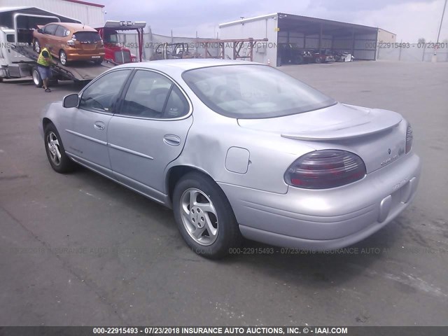 1G2WJ52M8XF205324 - 1999 PONTIAC GRAND PRIX SE 银色 照片 3