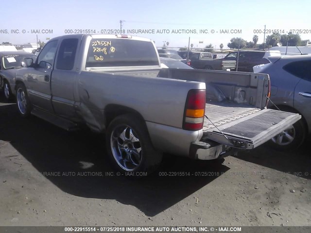 2GCEC19T911200218 - 2001 CHEVROLET SILVERADO C1500 GRAY photo 3