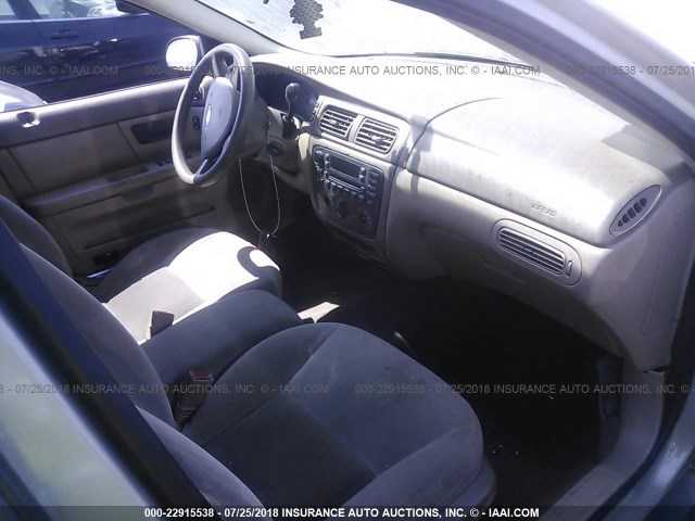 1FAFP53U36A223160 - 2006 FORD TAURUS SE GRAY photo 5