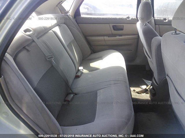 1FAFP53U36A223160 - 2006 FORD TAURUS SE GRAY photo 8