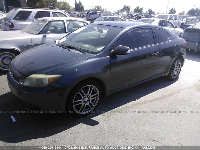 JTKDE177260124123 - 2006 TOYOTA SCION TC 灰色 照片 2
