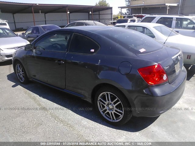 JTKDE177260124123 - 2006 TOYOTA SCION TC 灰色 照片 3