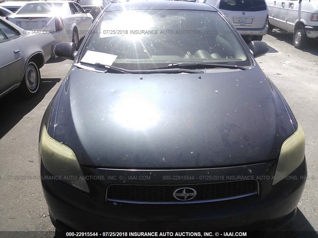 JTKDE177260124123 - 2006 TOYOTA SCION TC 灰色 照片 6