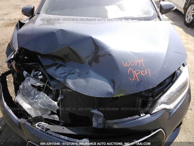 5YFBURHE4FP225229 - 2015 TOYOTA COROLLA L/LE/LE PLS/PRM/S/S PLS 灰色 照片 10