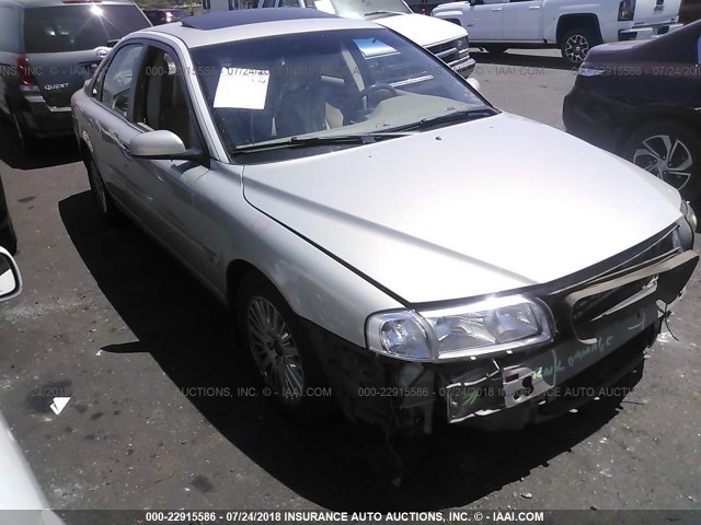 YV1TS92D841336615 - 2004 VOLVO S80 GRAY photo 1