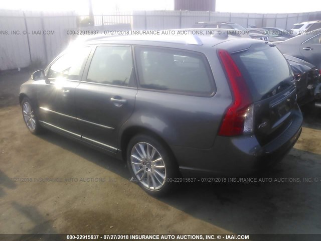 YV1MJ672082391900 - 2008 VOLVO V50 T5 GRAY photo 3