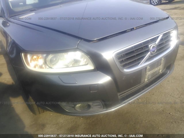 YV1MJ672082391900 - 2008 VOLVO V50 T5 GRAY photo 6