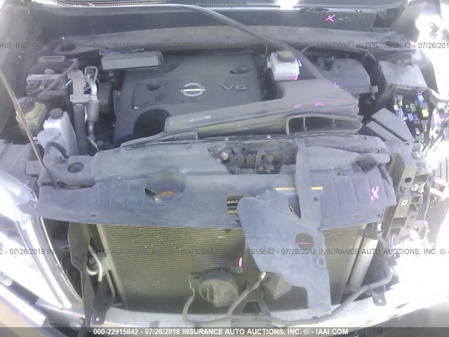 5N1AR2MM1FC656486 - 2015 NISSAN PATHFINDER S/SV/SL/PLATINUM GRAY photo 10