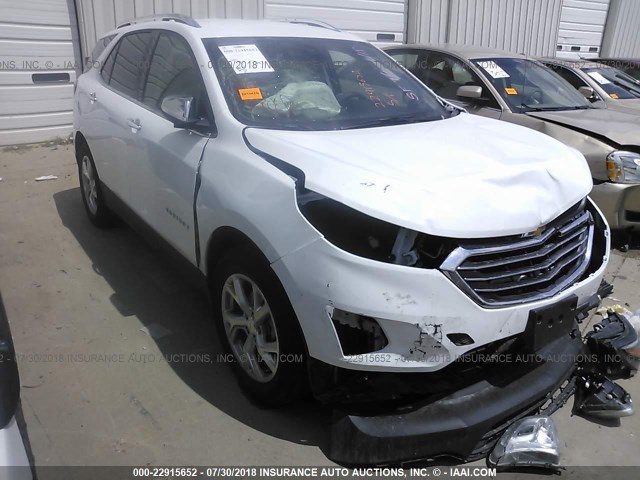 3GNAXVEV0JS528964 - 2018 CHEVROLET EQUINOX PREMIER WHITE photo 1