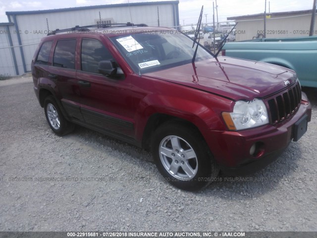 1J4GR48K05C504226 - 2005 JEEP GRAND CHEROKEE LAREDO/COLUMBIA/FREEDOM 红色 照片 1