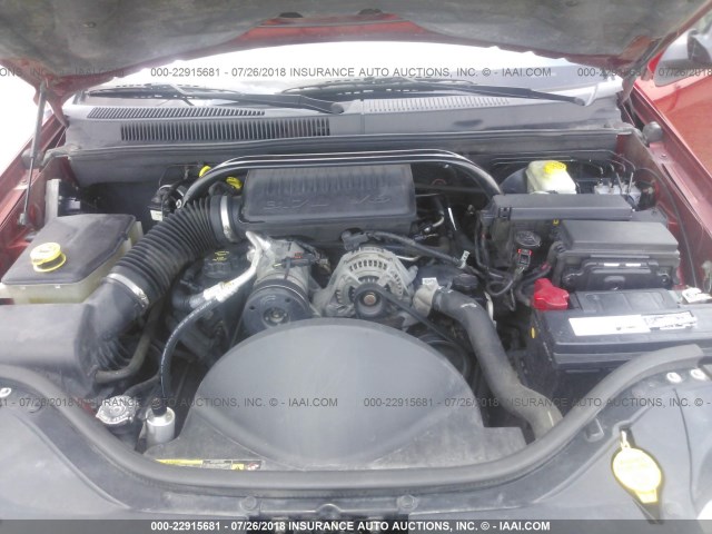 1J4GR48K05C504226 - 2005 JEEP GRAND CHEROKEE LAREDO/COLUMBIA/FREEDOM 红色 照片 10