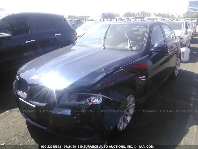 WBAPK5C55BA659909 - 2011 BMW 328 XI SULEV BLUE photo 2