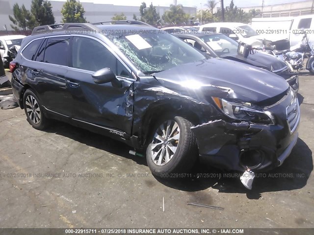 4S4BSANC9H3395765 - 2017 SUBARU OUTBACK 2.5I LIMITED GRAY photo 1