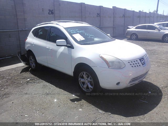 JN8AS58T98W008721 - 2008 NISSAN ROGUE S/SL WHITE photo 1