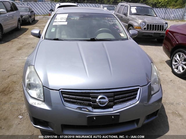 1N4BA41EX7C836825 - 2007 NISSAN MAXIMA SE/SL GRAY photo 6