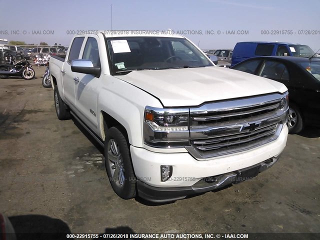 3GCPCTEJ6HG472381 - 2017 CHEVROLET SILVERADO C1500 HIGH COUNTRY WHITE photo 1